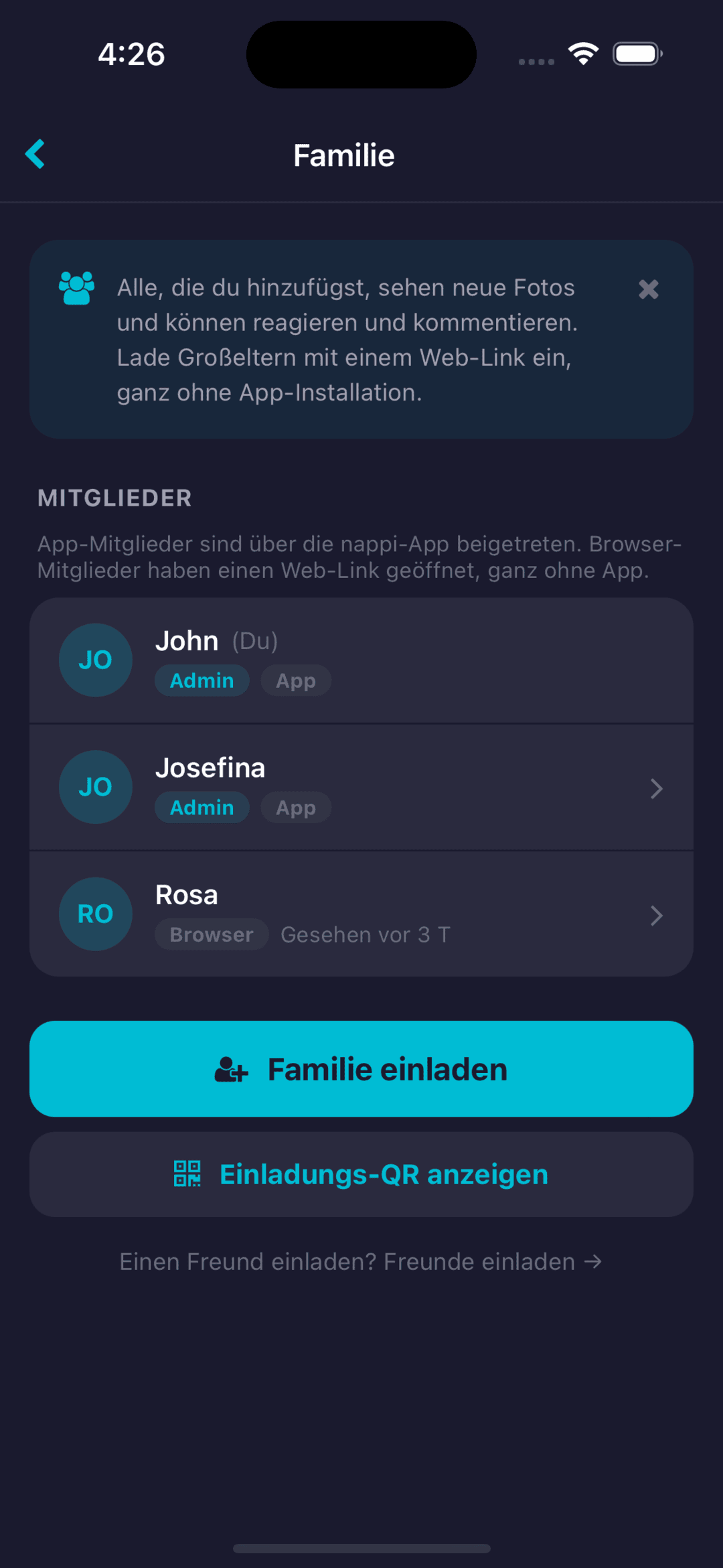 Family members