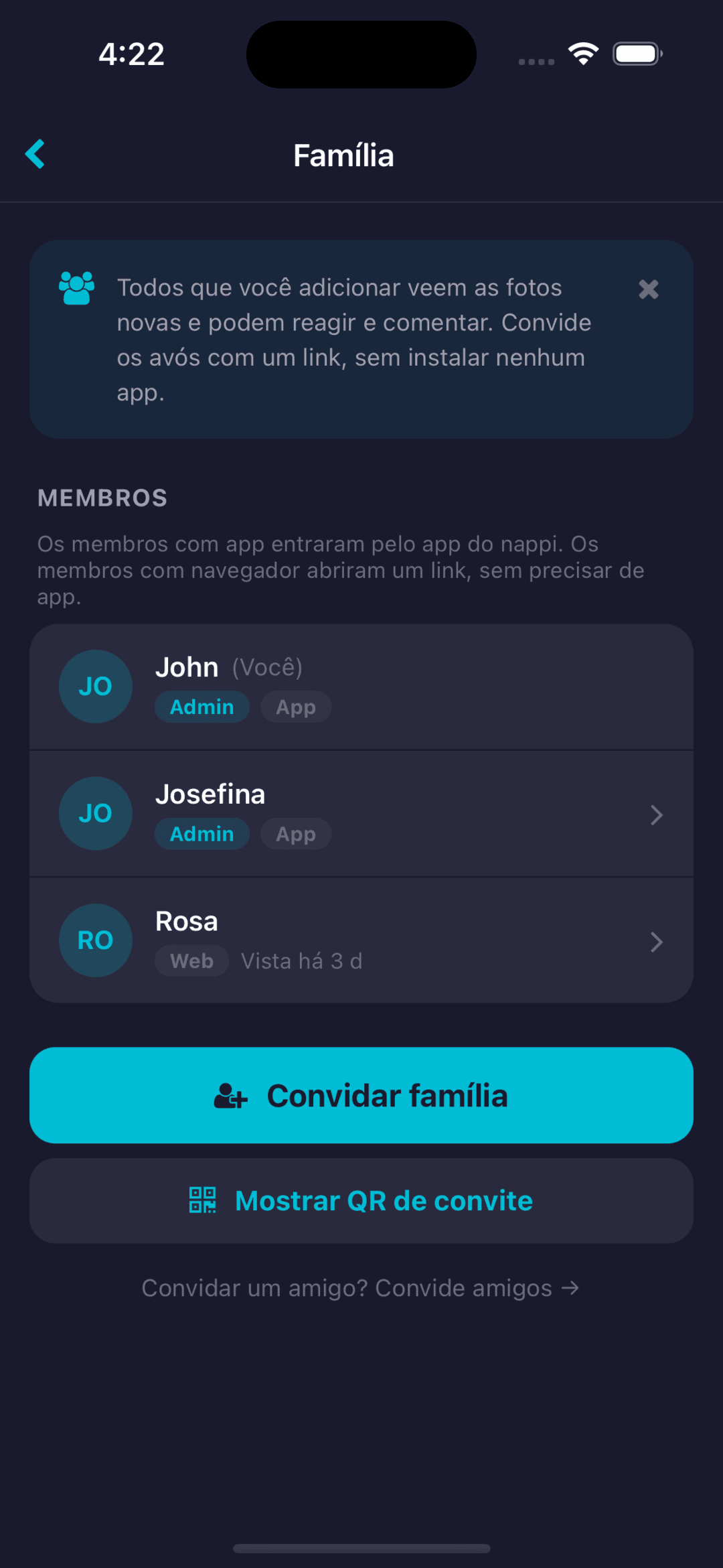 Family members
